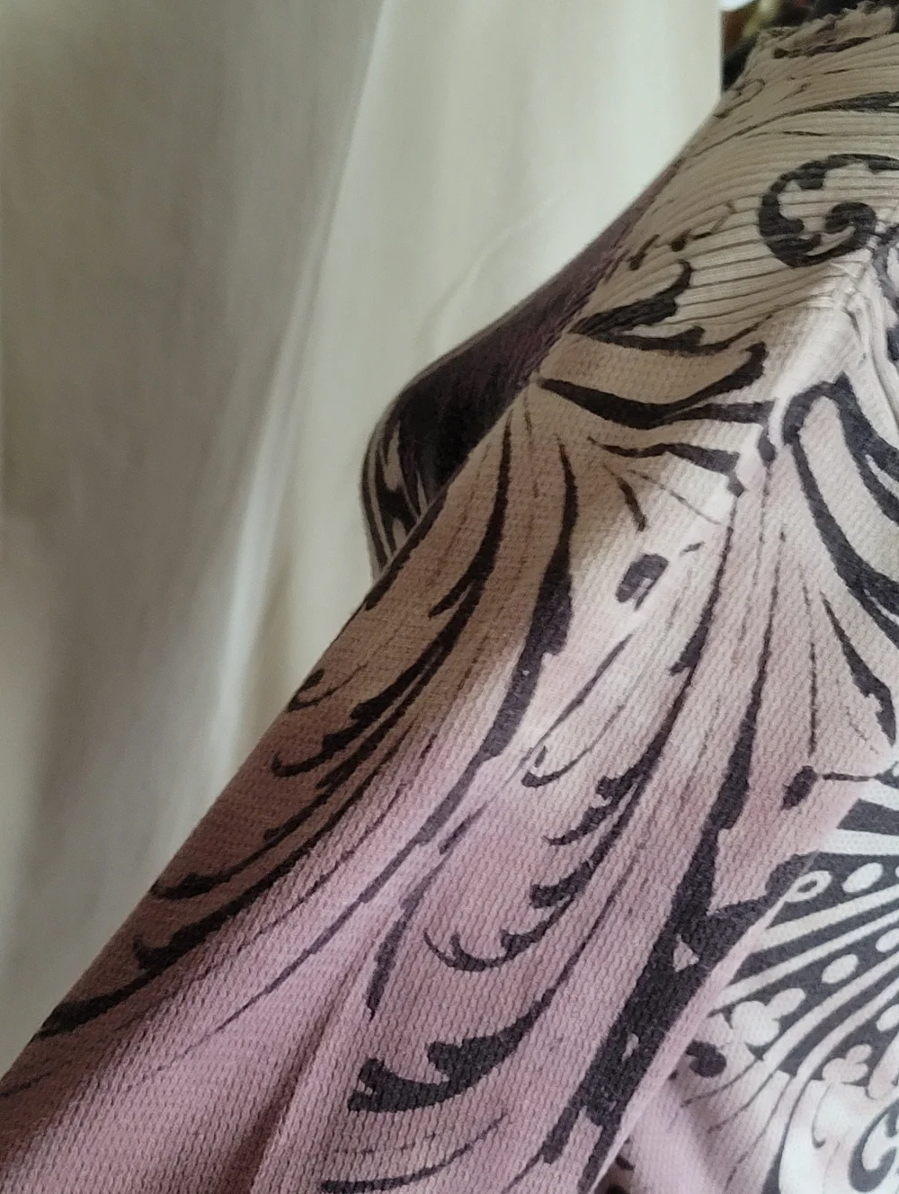 Sinful Women's Purple Heart & Wing Long Sleeve Top - Picture 6 of 7